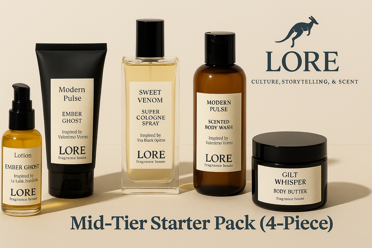 Mid‑Tier Starter Pack (4‑Piece)